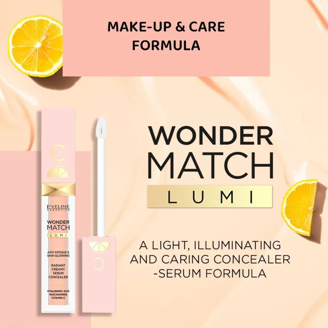 Eveline Wonder Match Lumi Concealer - 15 Natural Neutral