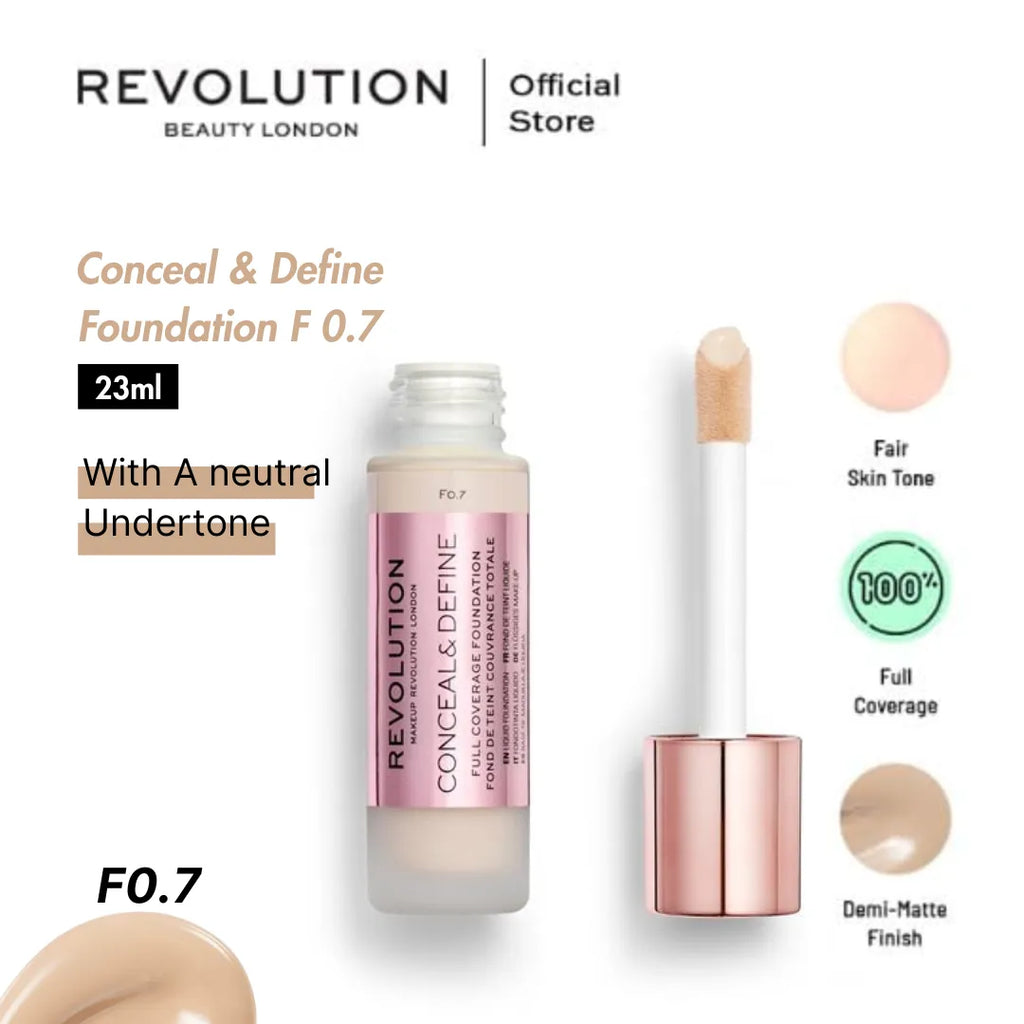 Makeup Revolution Conceal & Define Foundation