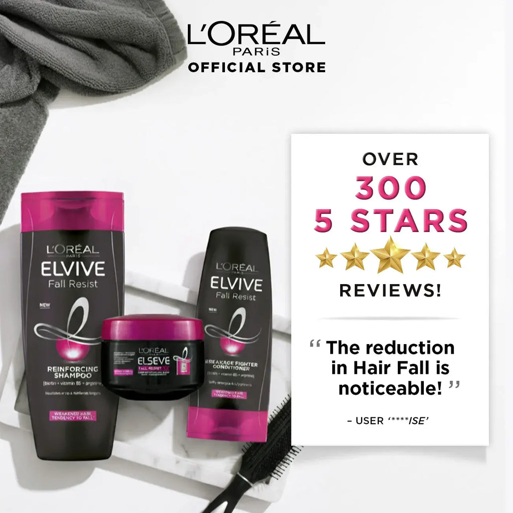 Loreal Paris Elseve Fall Resist 3X Anti-Hair Fall Treatment Mask 200ml