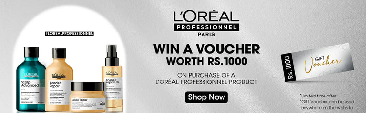 Get Loreal Professionel Paris Products & Win Voucher Worth Rs 1000