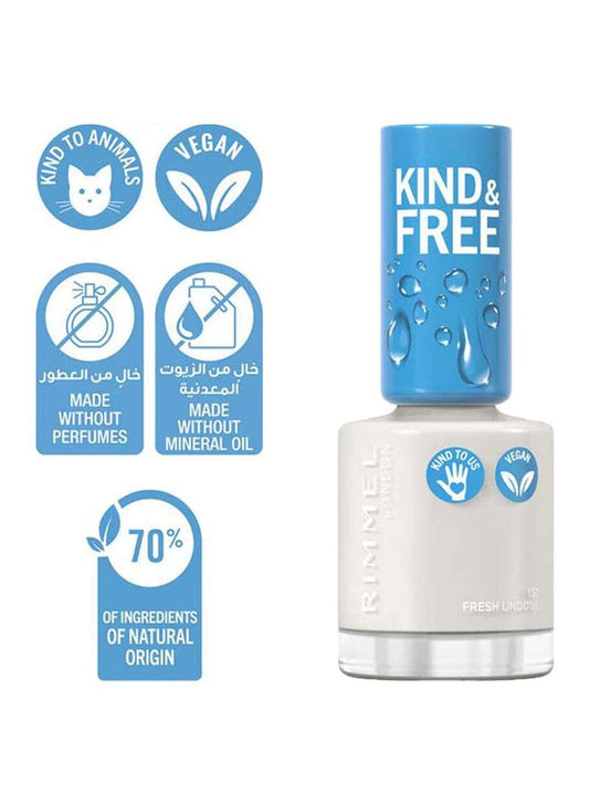 Rimmel Kind & Free Nail Polish - 151 Fresh undone