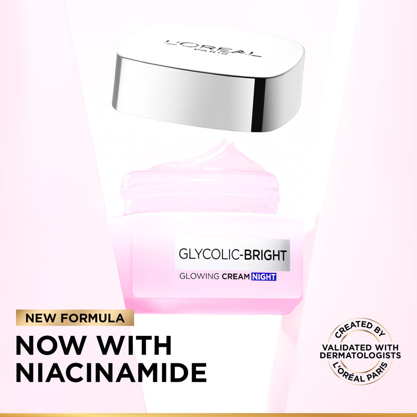 Loreal Paris Glycolic Bright Glowing Night Cream 15ml