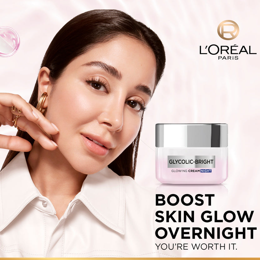 Loreal Paris Glycolic Bright Glowing Night Cream 15ml