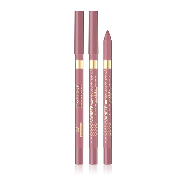 Eveline Variete Gel Lipliner Pencil Waterproof - 2 Pinkish