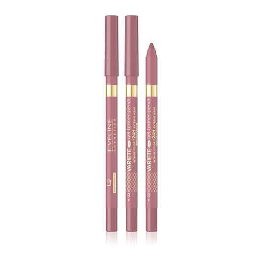 Eveline Variete Gel Lipliner Pencil Waterproof 02 Pinkish