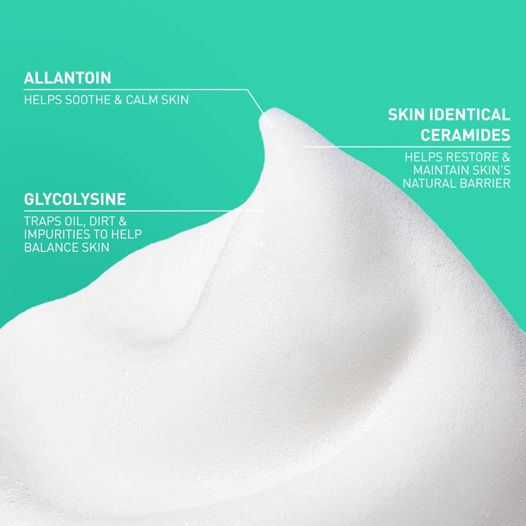 CeraVe Air Foam Cleanser 8-hour oil control 24-hour hydration for combination skin