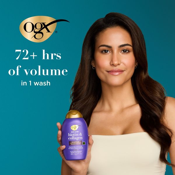 OGX Thick Full Biotin Collagen Shampoo - 385ml