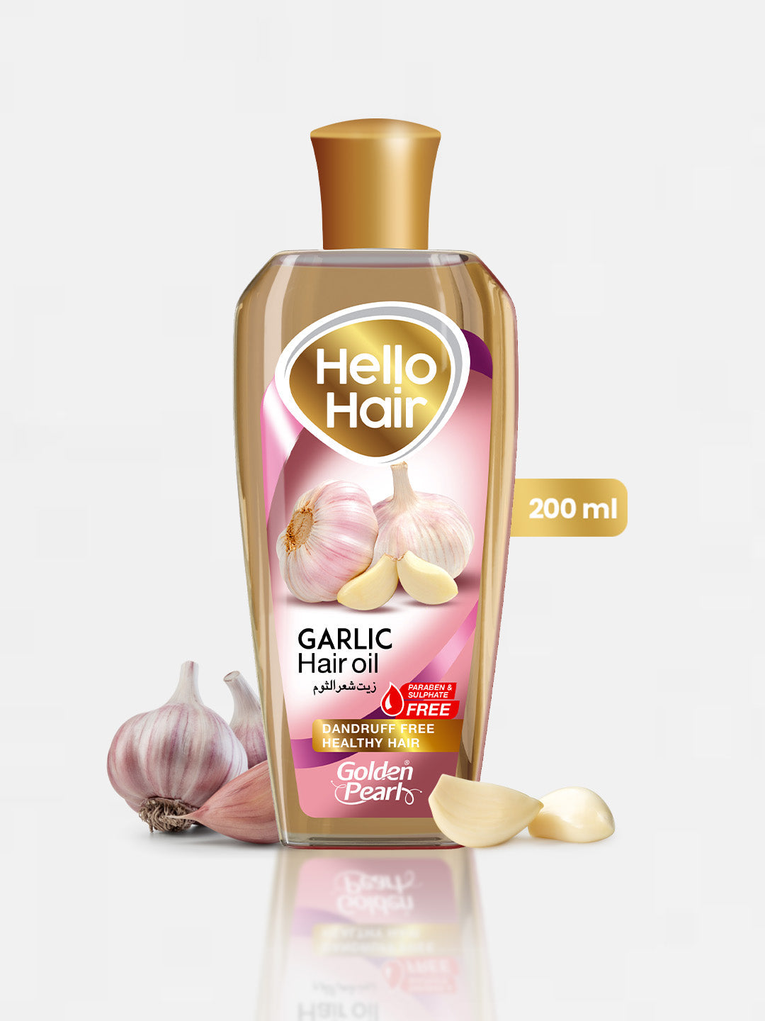 Golden Pearl Hello Hair Garlic Hair Oil - 200ml
