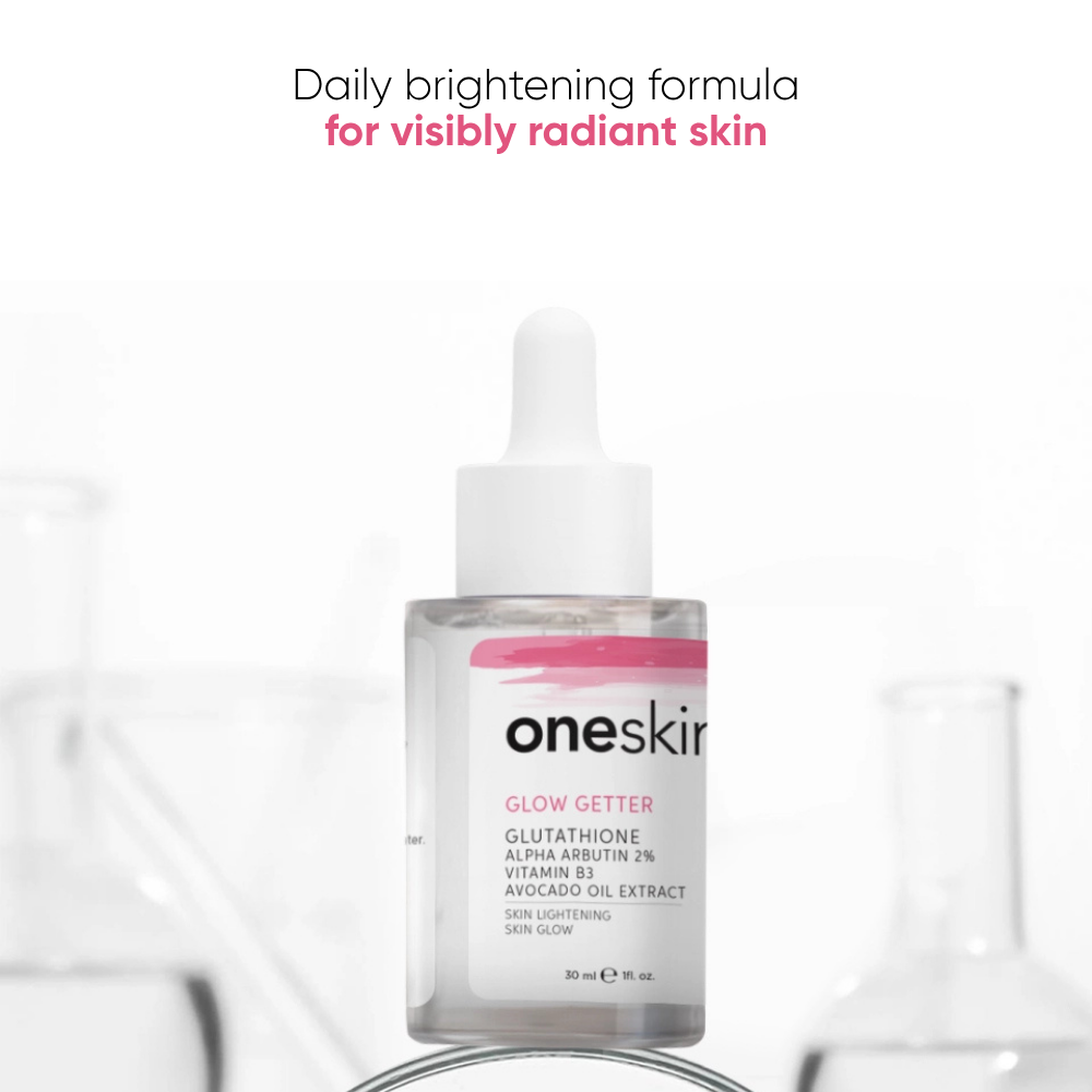Glow Getter - Glutathione Alpha Arbutin 2%, Vitamin B3, Avocado Oil Extract - 30ml