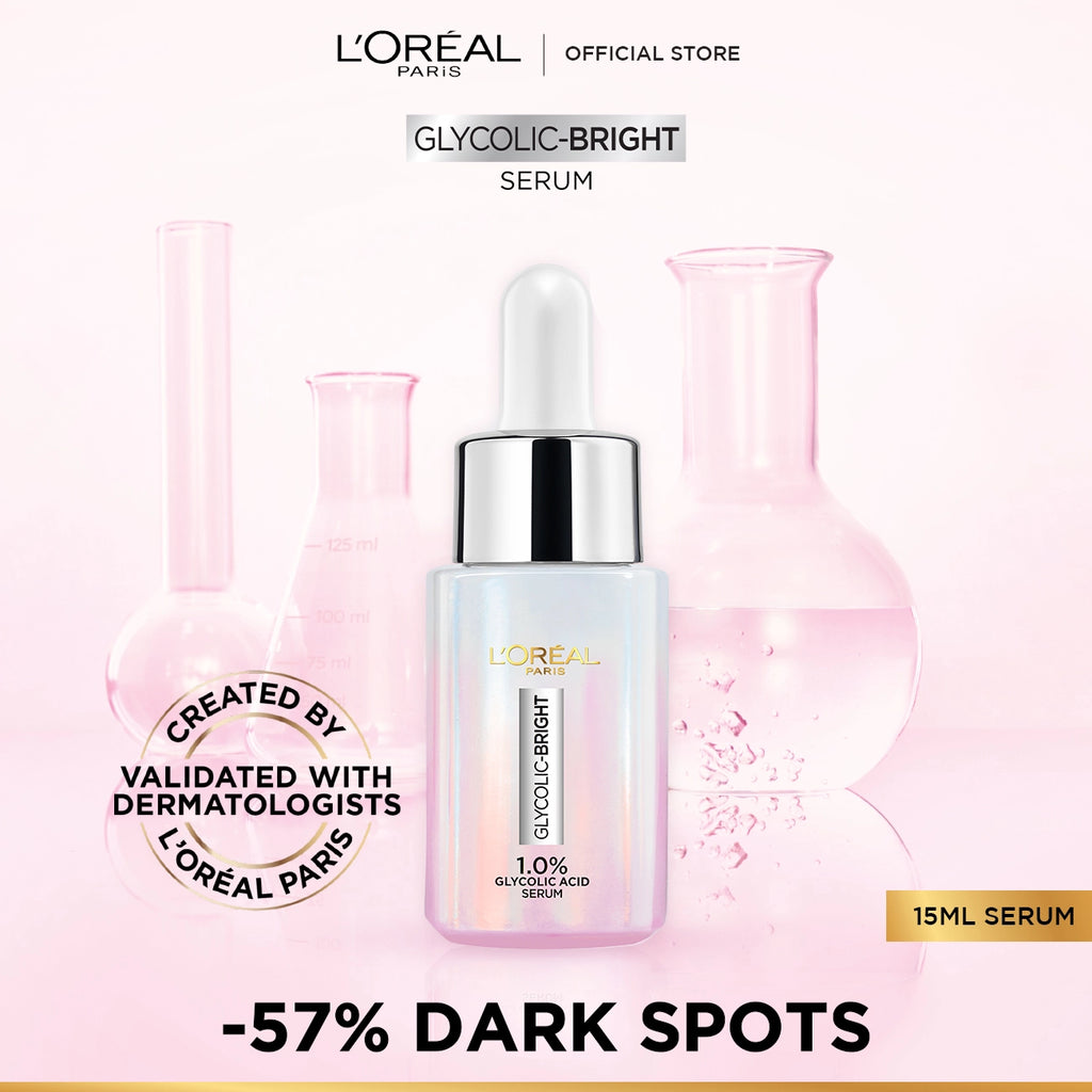 Loreal Paris Glycolic Bright Instant Glowing Face Serum 15ml