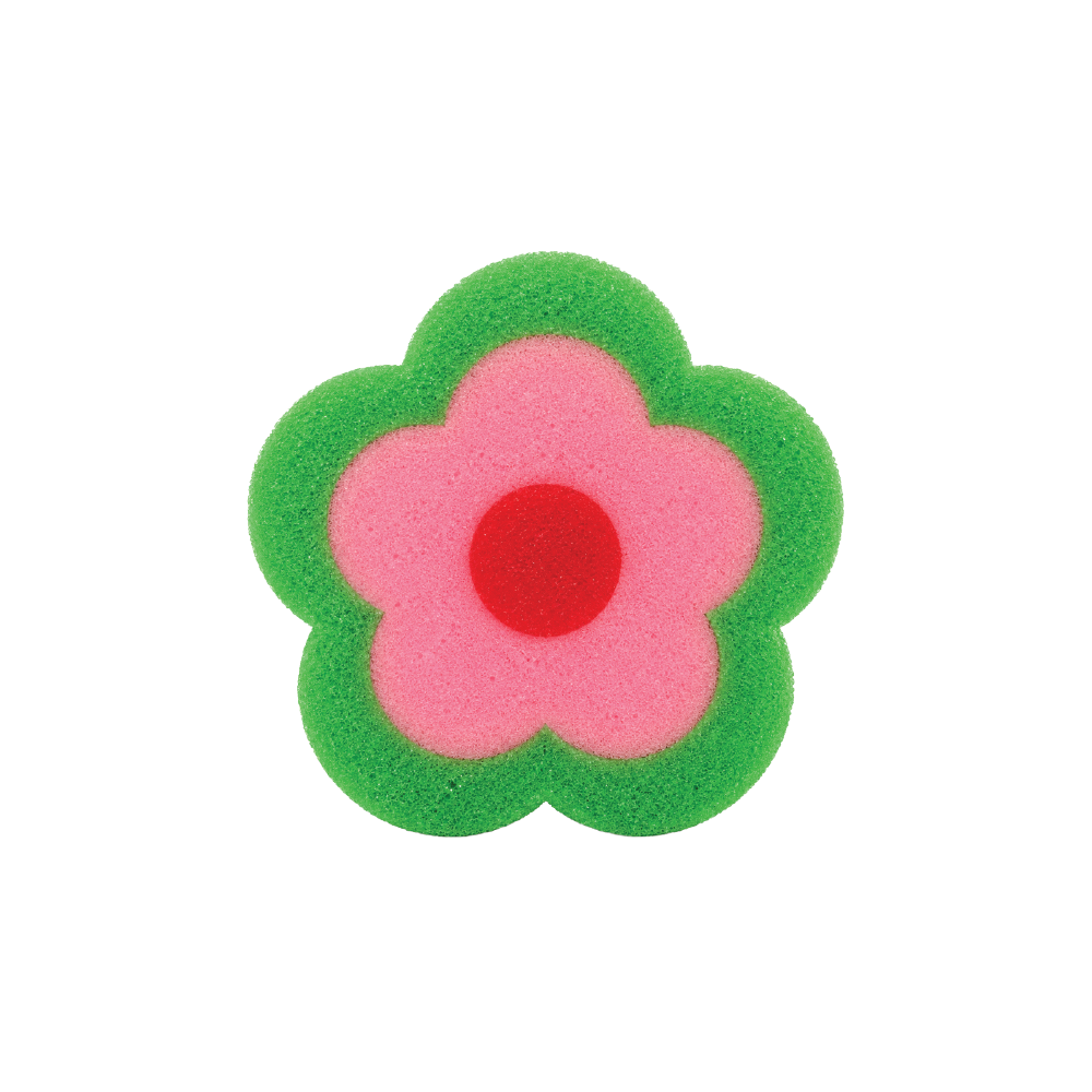 Bleuface Floral Bath Sponge