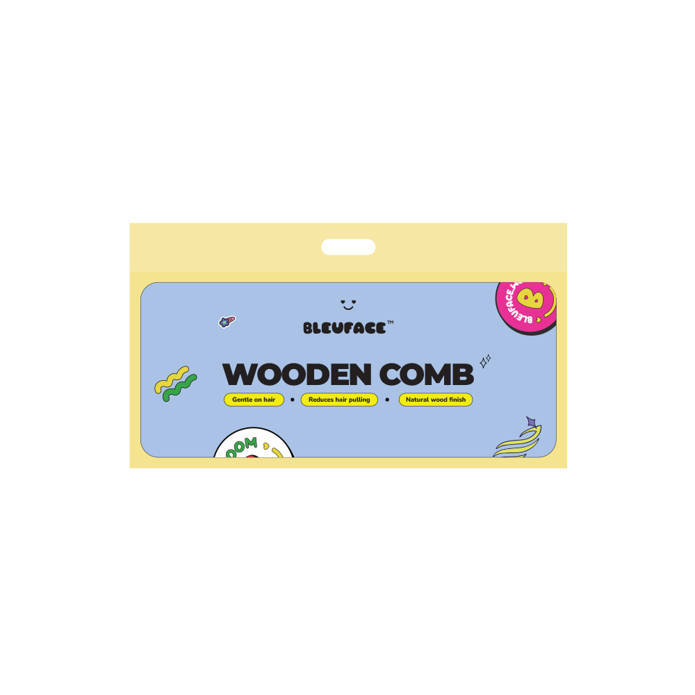 Bleuface Wooden Comb