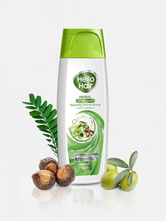 Golden Pearl Hello Hair - Herbal Shampoo - 180ml