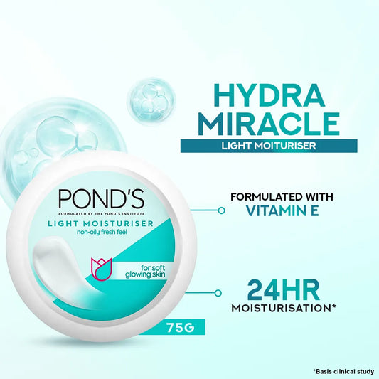 Ponds Light Moisturiser Cream - 75ML