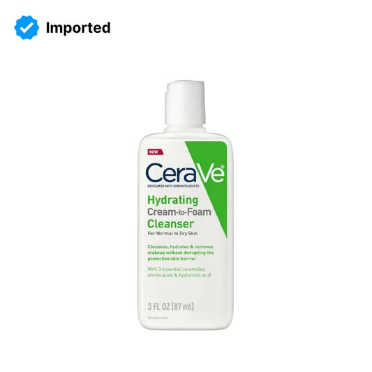 CeraVe Hydrating Cream to Foam Cleanser - 87ml
