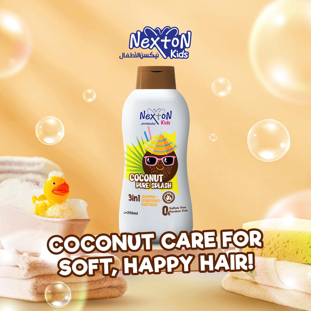 Nexton Kids Shampoo 3 in 1 (250ml)