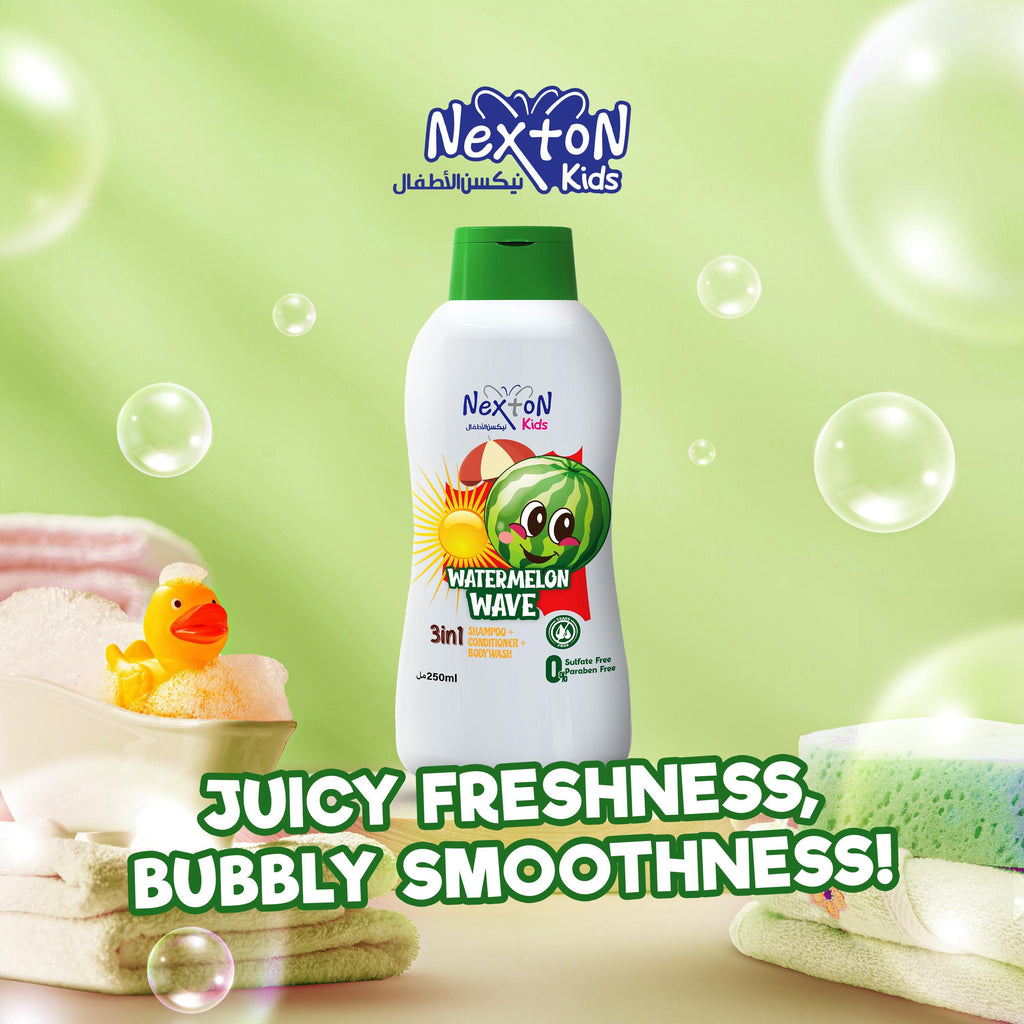 Nexton Kids Shampoo 3 in 1 (250ml)