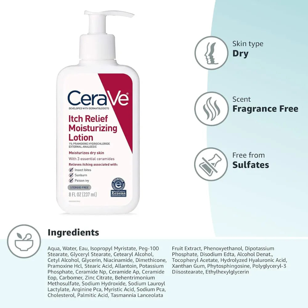 CeraVe Itch Relief Lotion - 237ml