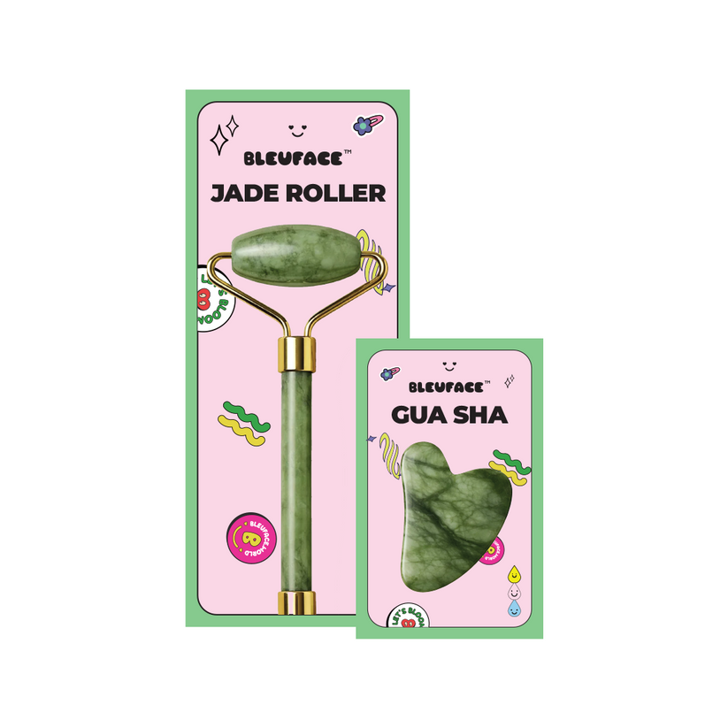 Bleuface Jade Roller + Gua Sha