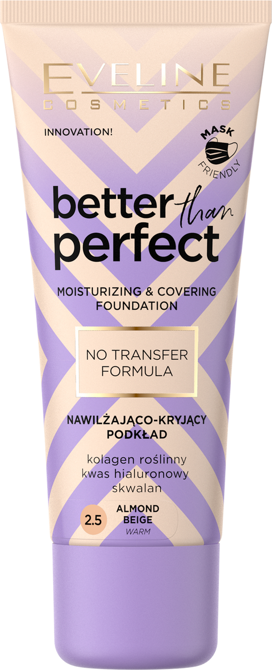 Eveline Better Than Perfect Foundation - 2.5 Almond Beige