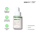 Oneskin Joyful Radiance - Niacinamide 10%, Zinc 1%, Tea Tree Extract - 30ml