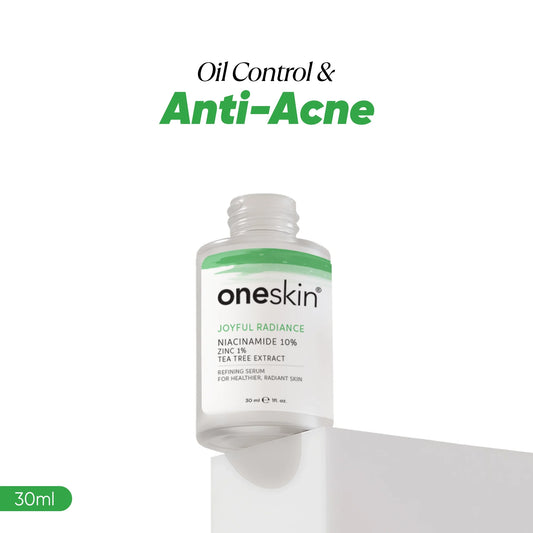 Oneskin Joyful Radiance Niacinamide 10%, Zinc 1%, Tea Tree Extract - 30ml