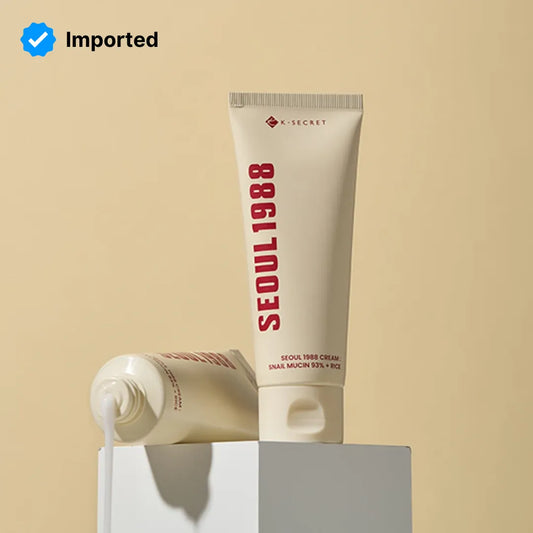 K-Secret SEOUL 1988 Cream Snail Mucin 93% + Rice
