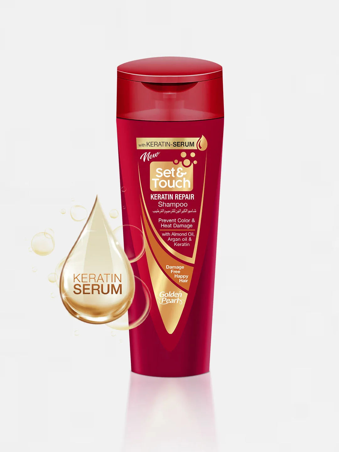 Golden Pearl Set and Touch - Keratin Repair Shampoo - 4ml