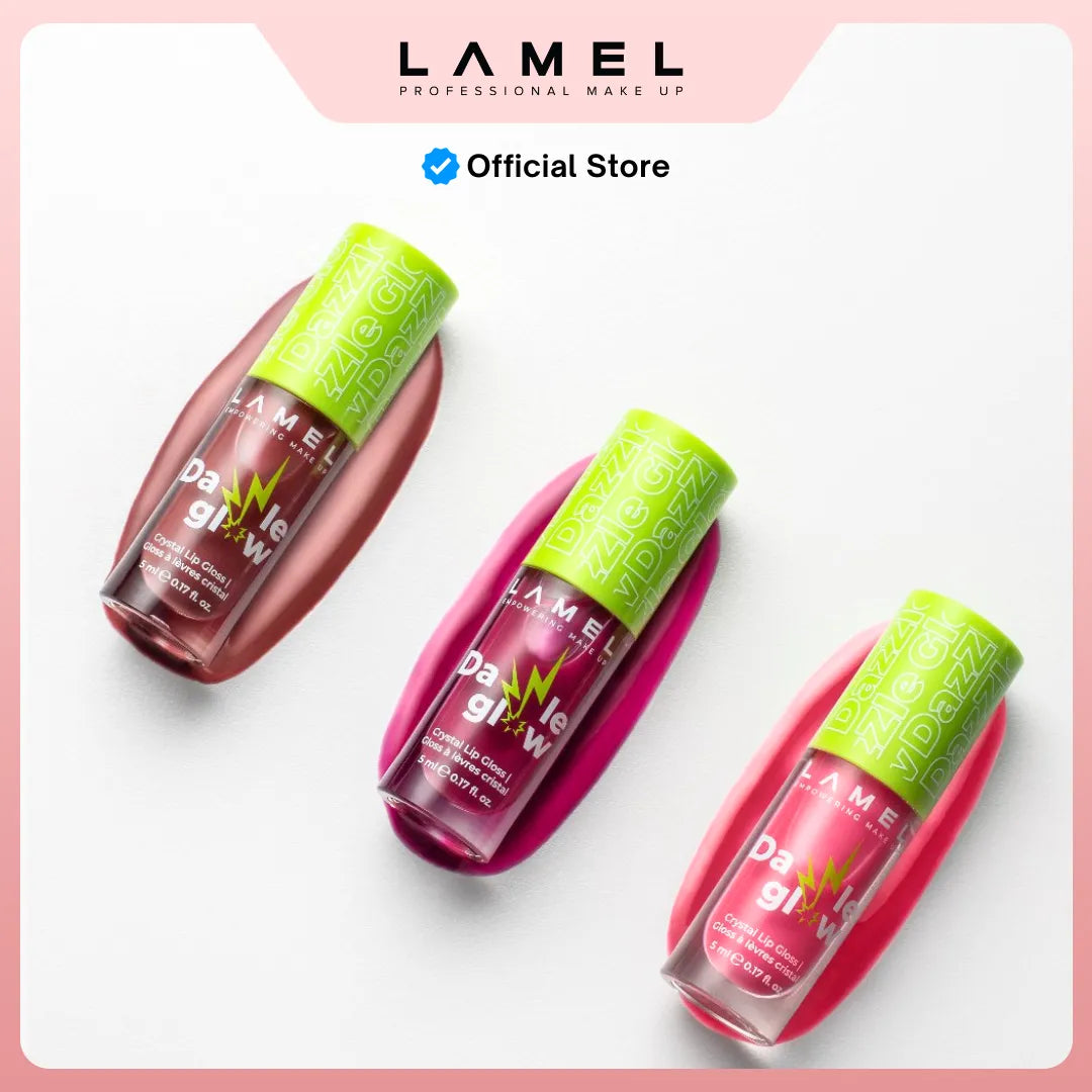 LAMEL Crystal Dazzle Glow Lip Gloss