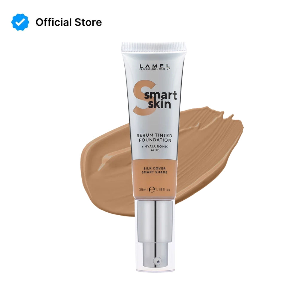 LAMEL Smart Skin Serum Tinted Foundation 407 Peach Beige