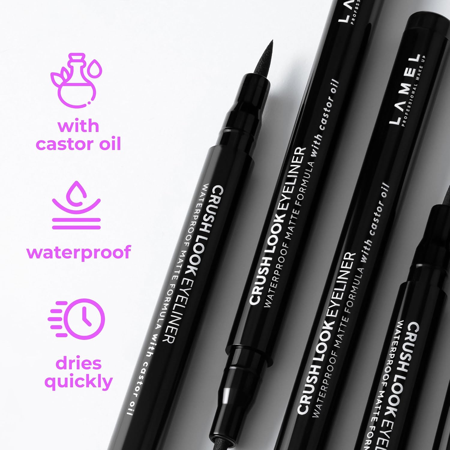 LAMEL Crush Look Eyeliner 401 Black