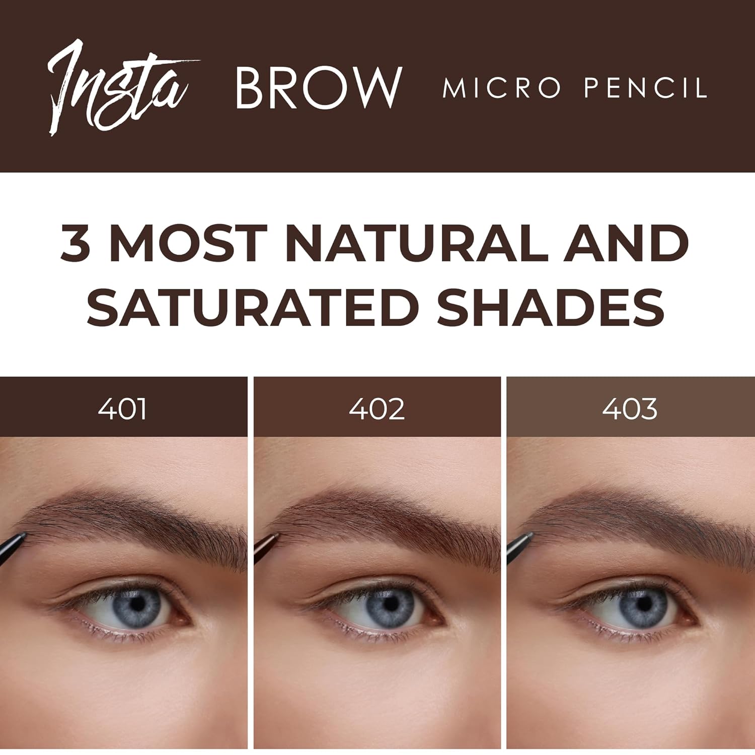 LAMEL INSTA Micro Brow Pencil 401 Espresso