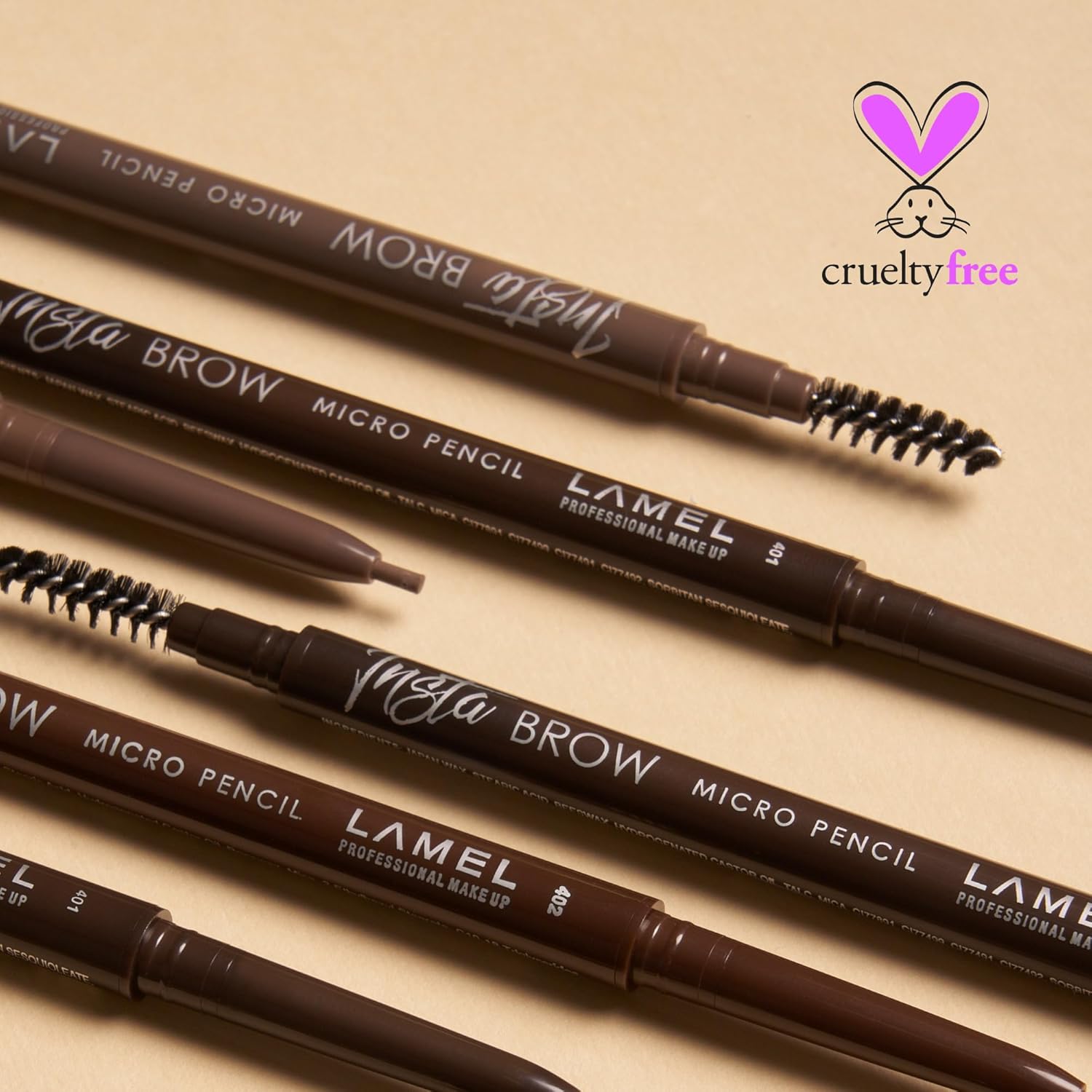 LAMEL INSTA Micro Brow Pencil 401 Espresso