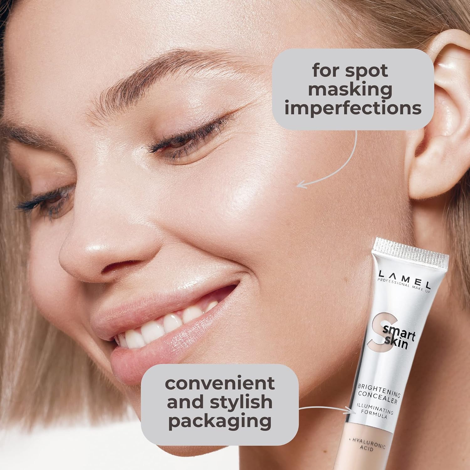 LAMEL Smart Skin Brightening Concealer 401 Light Beige