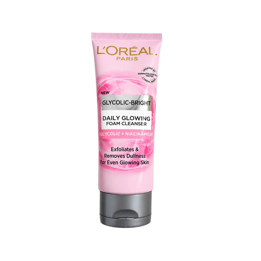 Loreal Paris Glycolic Bright Glowing Daily Face Wash 100ml
