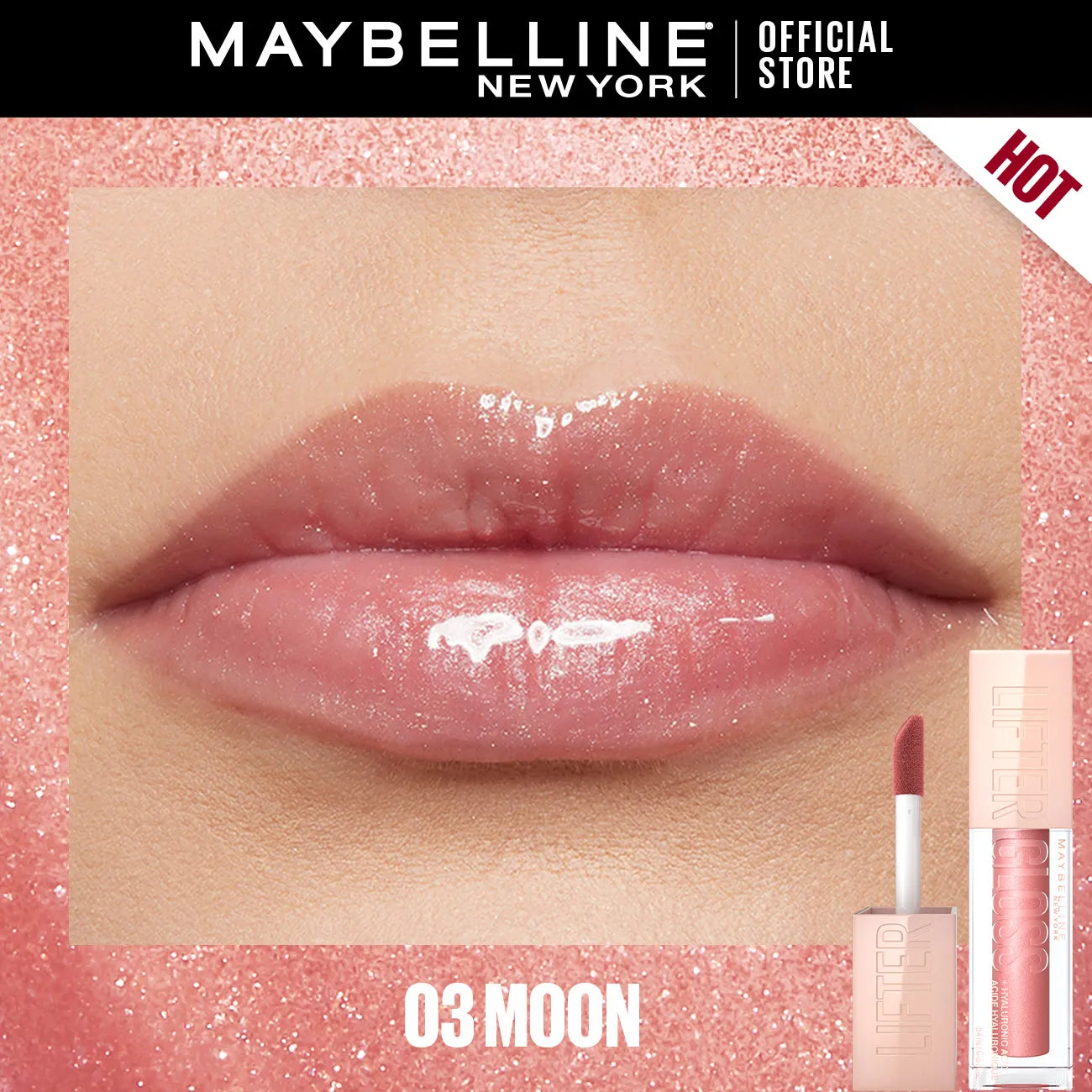Maybelline Lifter Shine Lip Gloss with Hyaluronic Acid