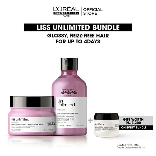 Loreal Professionnel Liss Unlimited Bundle