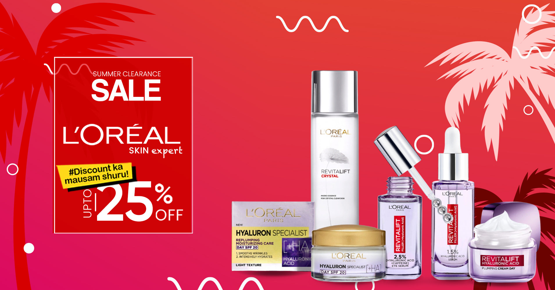 Summer Clearance Sale | Loreal Skin Expert | Upto 25% Off