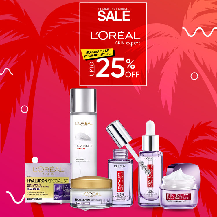 Summer Clearance Sale | Loreal Skin Expert | Upto 25% Off