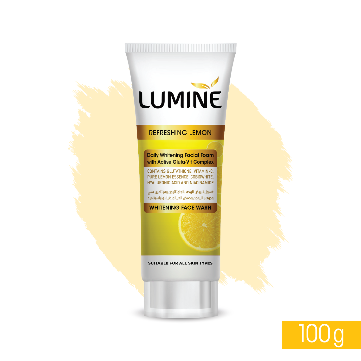 Lumine Face Wash Refreshing Lemon - 100g