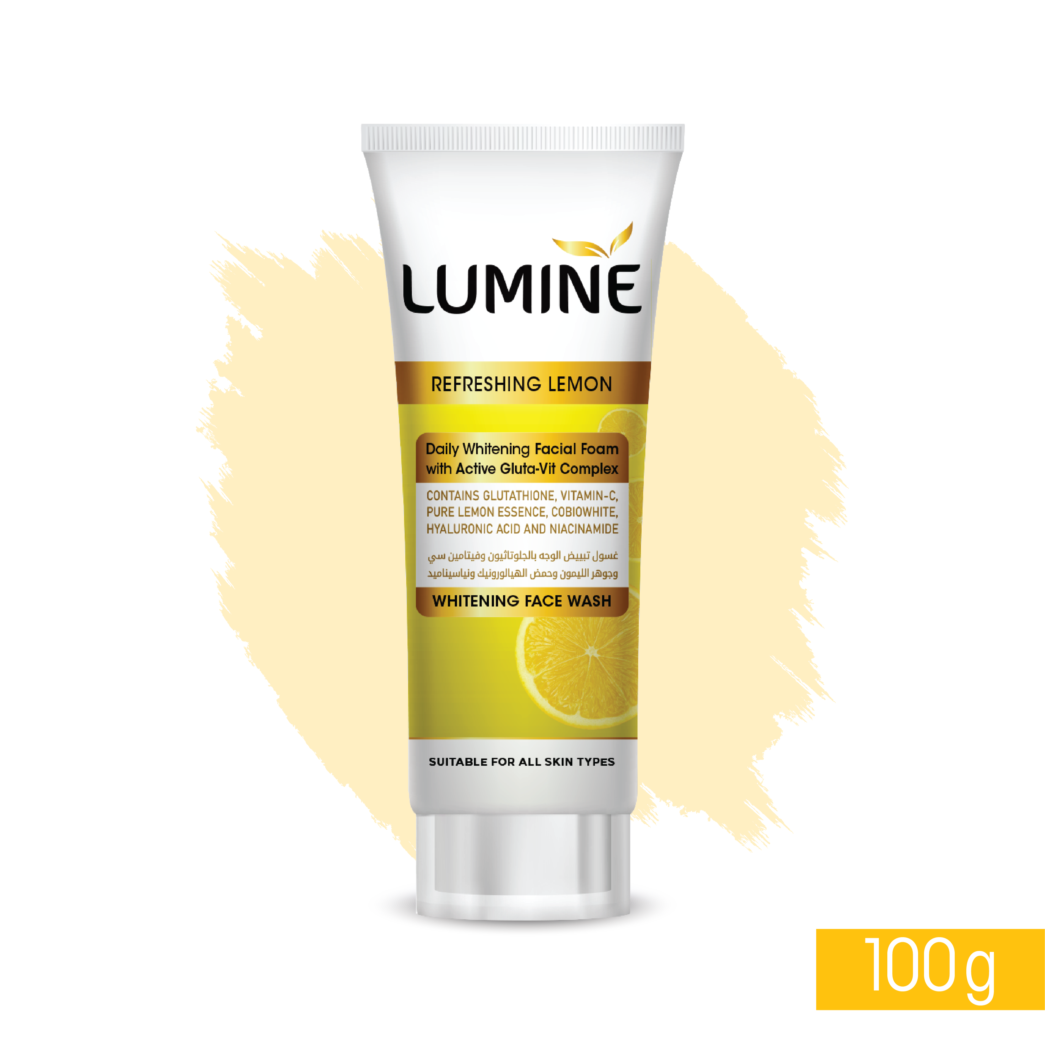 Lumine Face Wash Refreshing Lemon - 100g