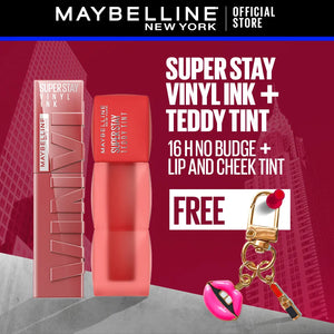 Maybelline SuperStay Vinyl Ink & Teddy Tint Bundle