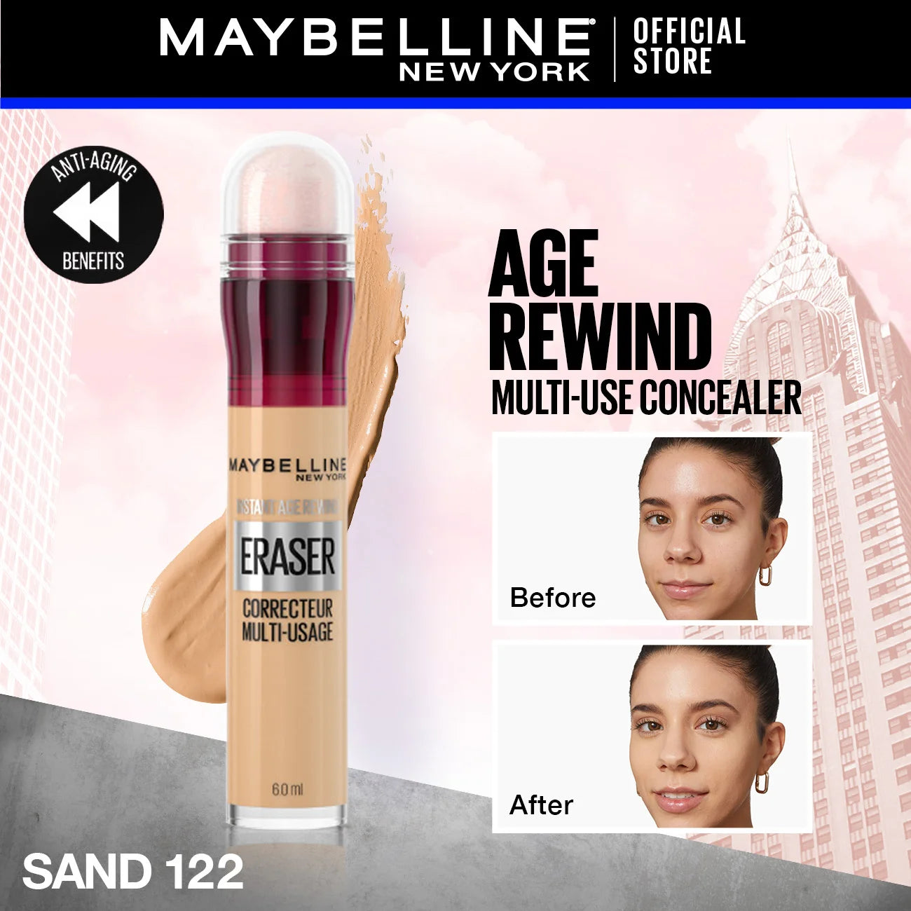 Maybelline Age Rewind Concealer - Multi Use Concealer