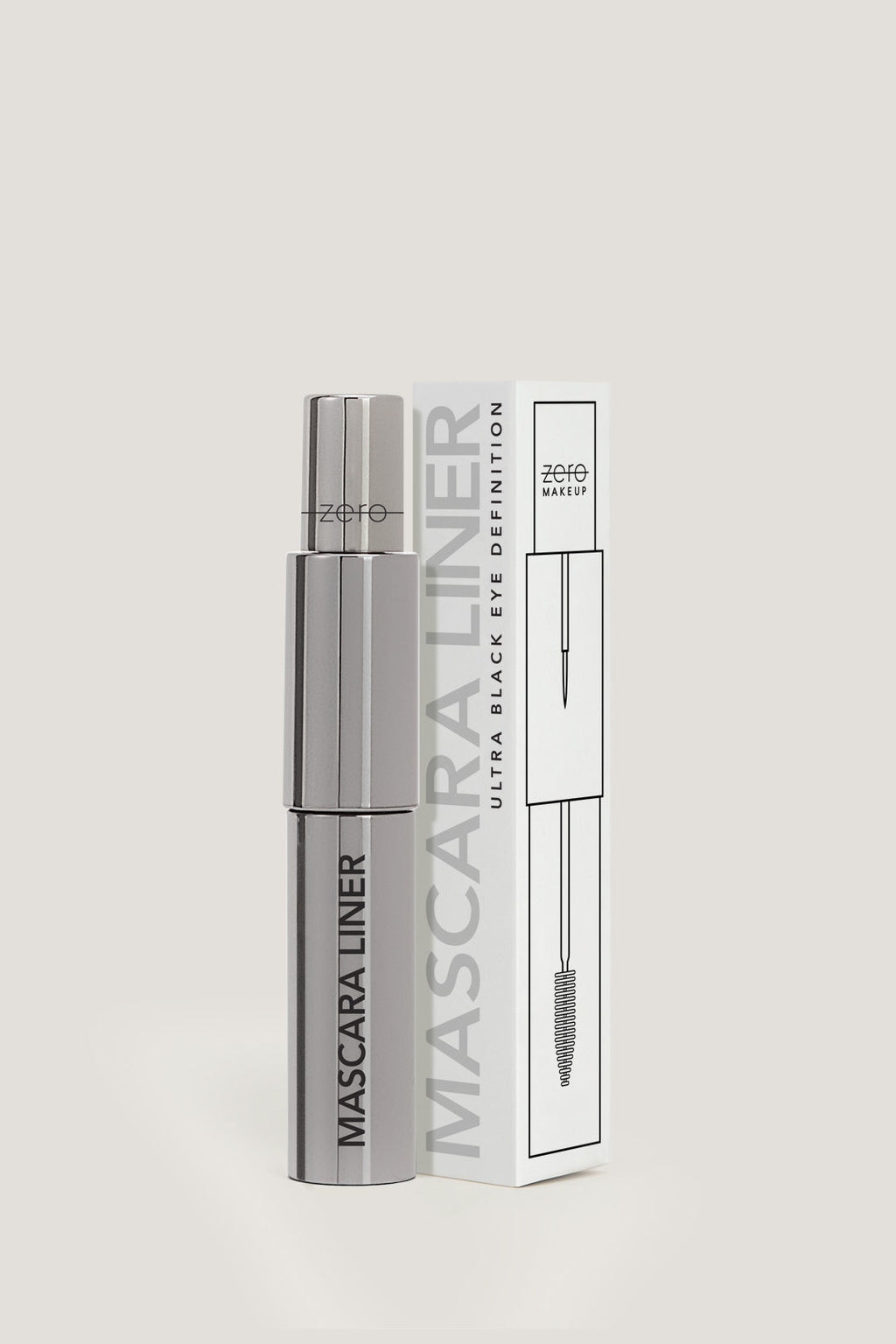 ZERO Makeup Mascara Liner | 2-in1 Eyeliner + Mascara | Ultra-Black Eye Definition
