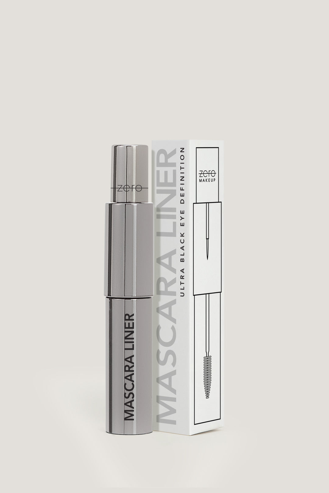 ZERO Makeup Mascara Liner | 2-in1 Eyeliner + Mascara | Ultra-Black Eye Definition