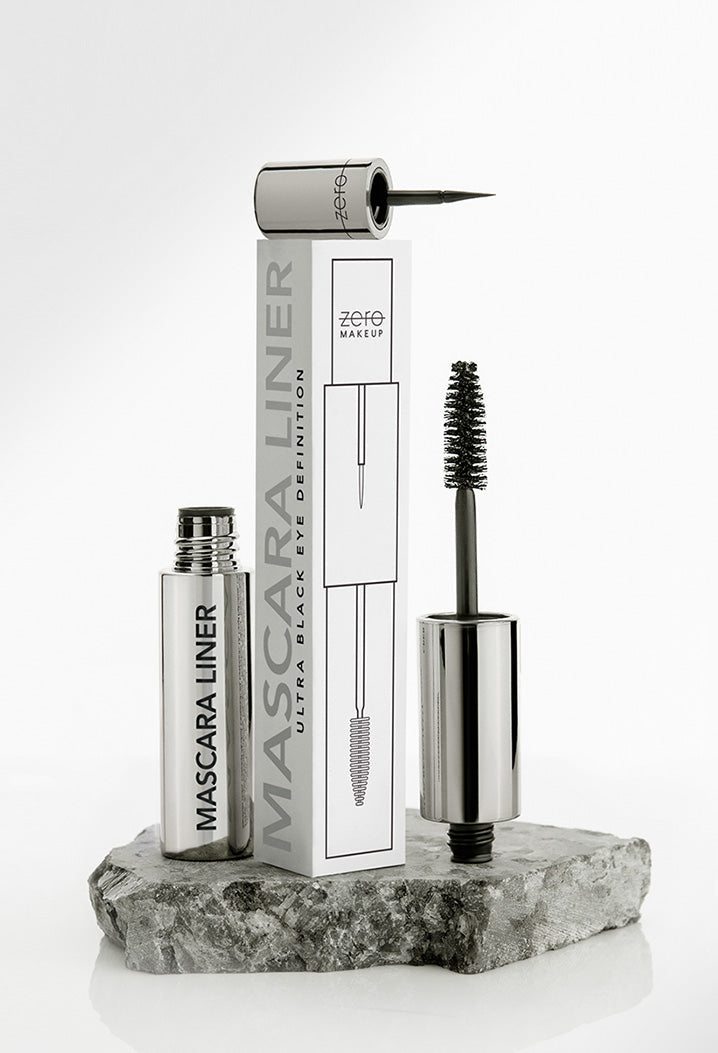 ZERO Makeup Mascara Liner | 2-in1 Eyeliner + Mascara | Ultra-Black Eye Definition