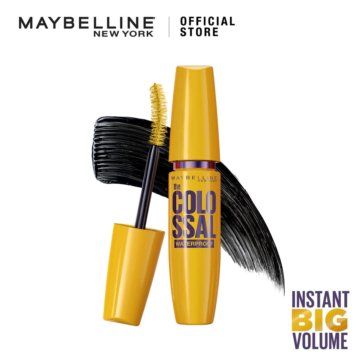 Maybelline New York Colossal Waterproof Mascara Black