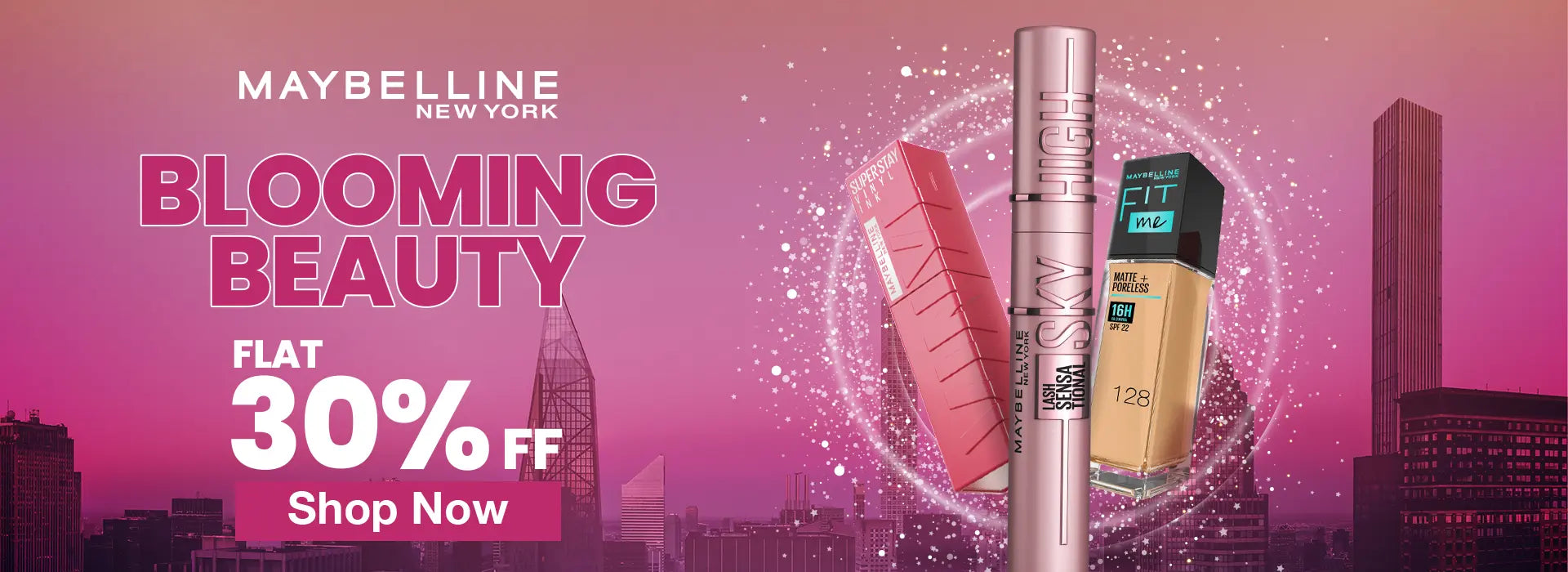 Maybelline | Flat 30% Off
