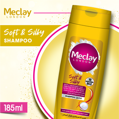 Meclay London  Soft & Silky Shampoo -  185ml