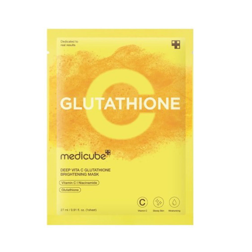 Medicube Deep Vita C Glutathione Brightening Mask